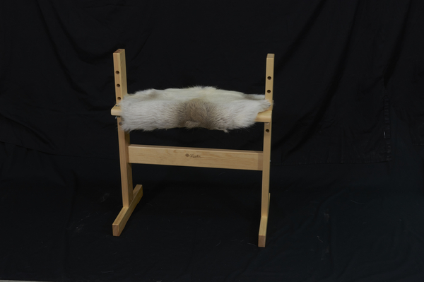 Reindeer Hide Bench Cover - Small | Benches, Covers, and Baskets