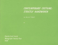 Image Contemporary Costume: Strictly Handwoven-Shuttle Craft Monograph 24
